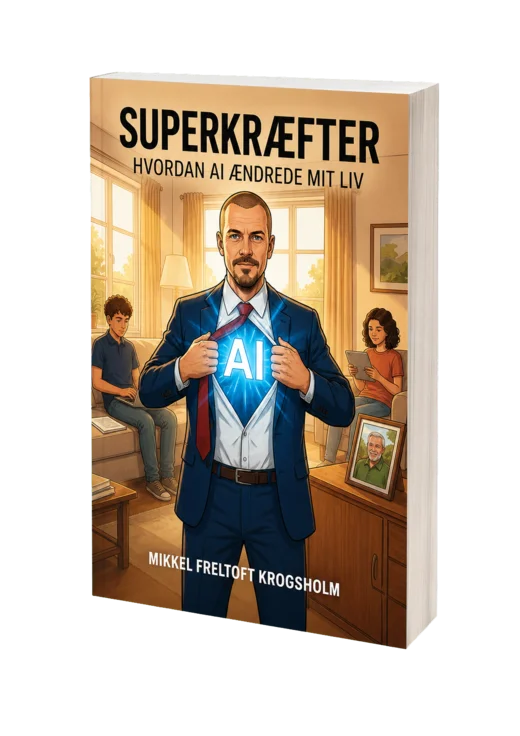 Superkræfter som realistisk paperback bog